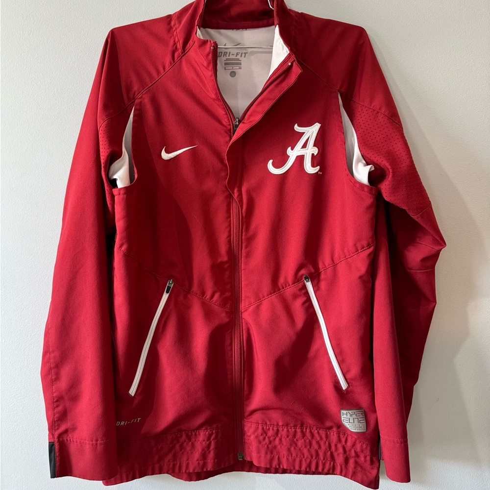Nike Dri-Fit Alabama Crimson Jacket Size Small